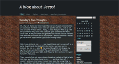 Desktop Screenshot of jeep.blogdumps.net