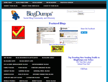 Tablet Screenshot of blogdumps.com